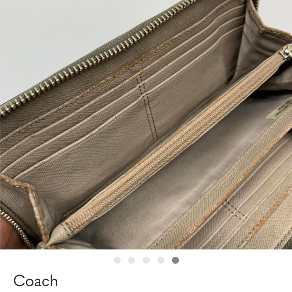 Coach Taylor Python Print Long Wallet - image 6